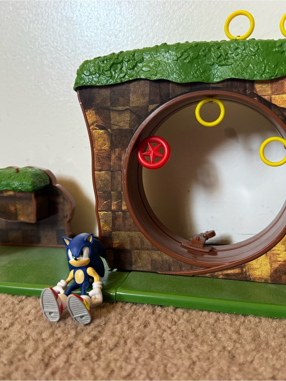 Sonic the Hedgehog Blue Action Figure Playset